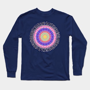 Colorful Mandala Long Sleeve T-Shirt